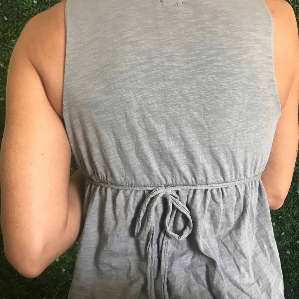 J Crew 100% Cotton Grey Top - Picture 4 of 5
